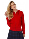 Толстовка женская Hooded Full Zip ярко-синяя