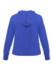 Толстовка женская Hooded Full Zip ярко-синяя