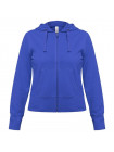 Толстовка женская Hooded Full Zip ярко-синяя