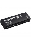 Флешка markBright Black с зеленой подсветкой, 32 Гб