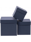 Коробка Cube L, синяя
