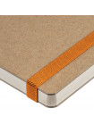 Ежедневник Eco Write Mini, недатированный, с оранжевой резинкой