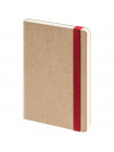 Ежедневник Eco Write Mini, недатированный, с красной резинкой