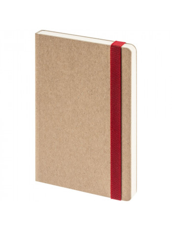 Ежедневник Eco Write Mini, недатированный, с красной резинкой