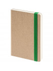 Ежедневник Eco Write Mini, недатированный, с зеленой резинкой