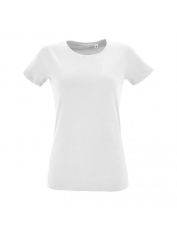 Футболка женская REGENT FIT WOMEN, белая