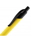 Ручка шариковая Undertone Black Soft Touch, желтая