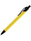 Ручка шариковая Undertone Black Soft Touch, желтая