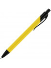 Ручка шариковая Undertone Black Soft Touch, желтая