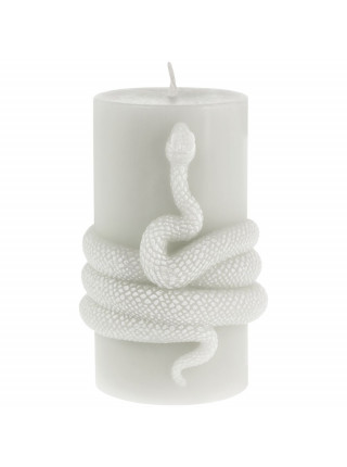 Свеча Snake Knot, серая