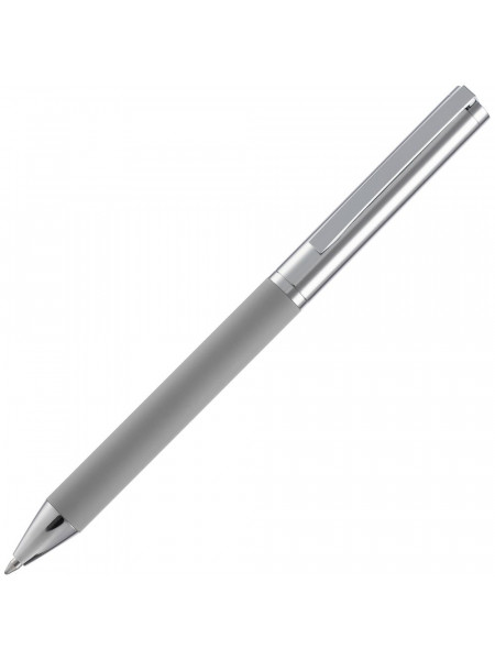 Ручка шариковая Eyeshot Soft Touch, серая