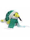 Мягкая игрушка Baby Snake Right, в зеленом шарфике и шапочке