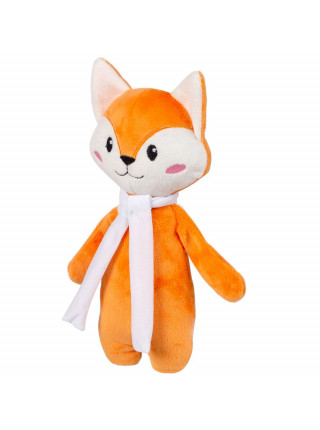 Мягкая игрушка Beastie Toys, лисенок с белым шарфом