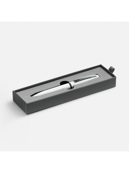Ручка шариковая Bolt Soft Touch в футляре, белая