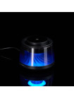 Bluetooth-колонка с подсветкой и беспроводной зарядкой Quantium, черная