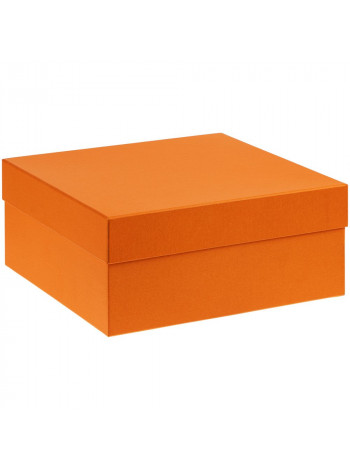 Коробка Satin, большая, оранжевая