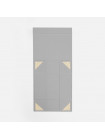 Коробка складная Quadra Fold, серая