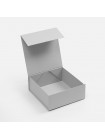 Коробка складная Quadra Fold, серая