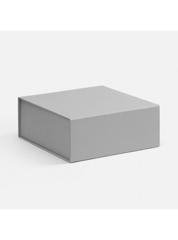 Коробка складная Quadra Fold, серая