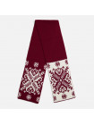 Шарф Wintertude M, красный с белым