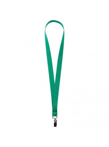 Лента для бейджа Neckband, зеленая