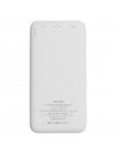 Aккумулятор Uniscend Quick Charge Wireless 10000 мАч, белый