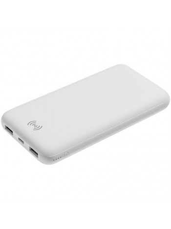 Aккумулятор Uniscend Quick Charge Wireless 10000 мАч, белый